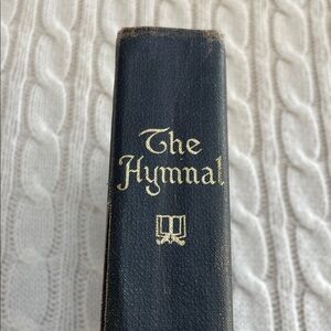Black Hardcover Hymnal copyright 1941, 21st printing 1964, 675 pgs